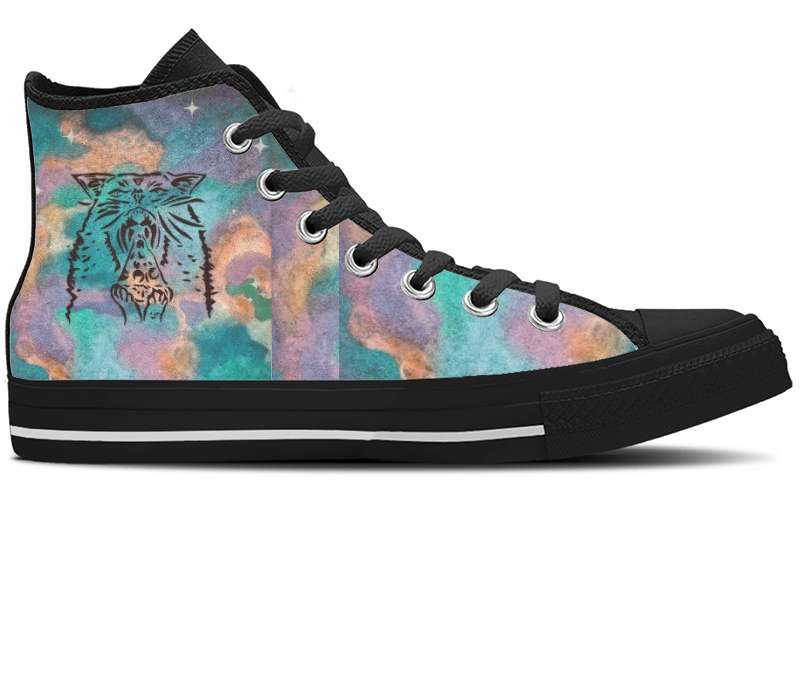 Design Your Own - Black High Tops