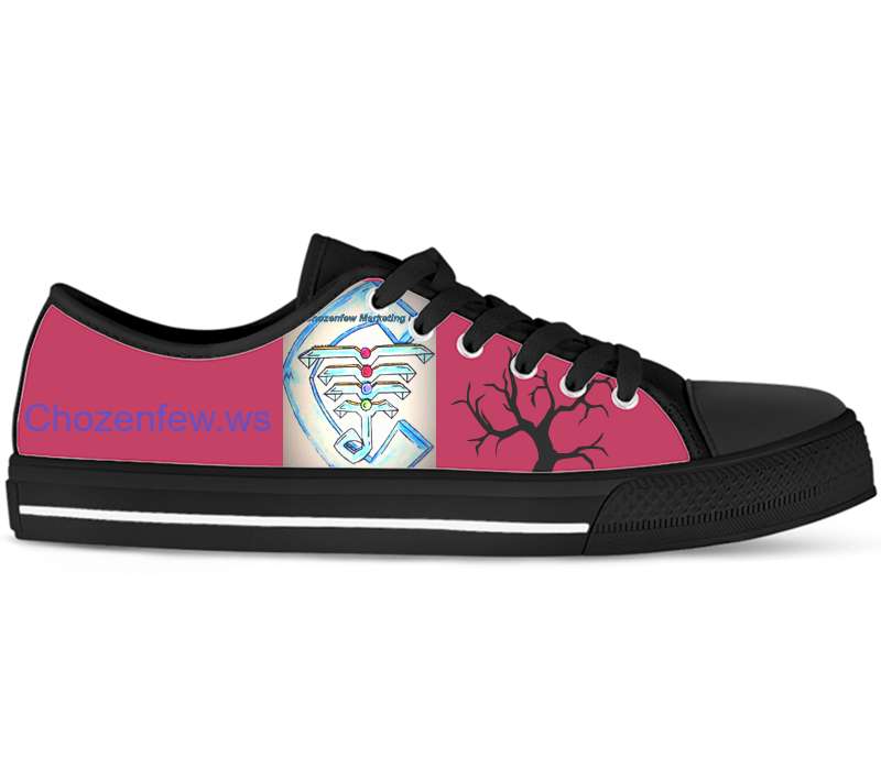 Design Your Own - Black Low Tops