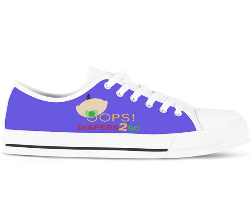 Design Your Own - White Low Tops