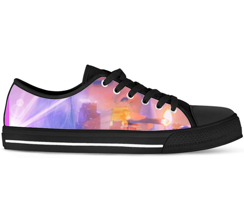 Design Your Own - Black Low Tops