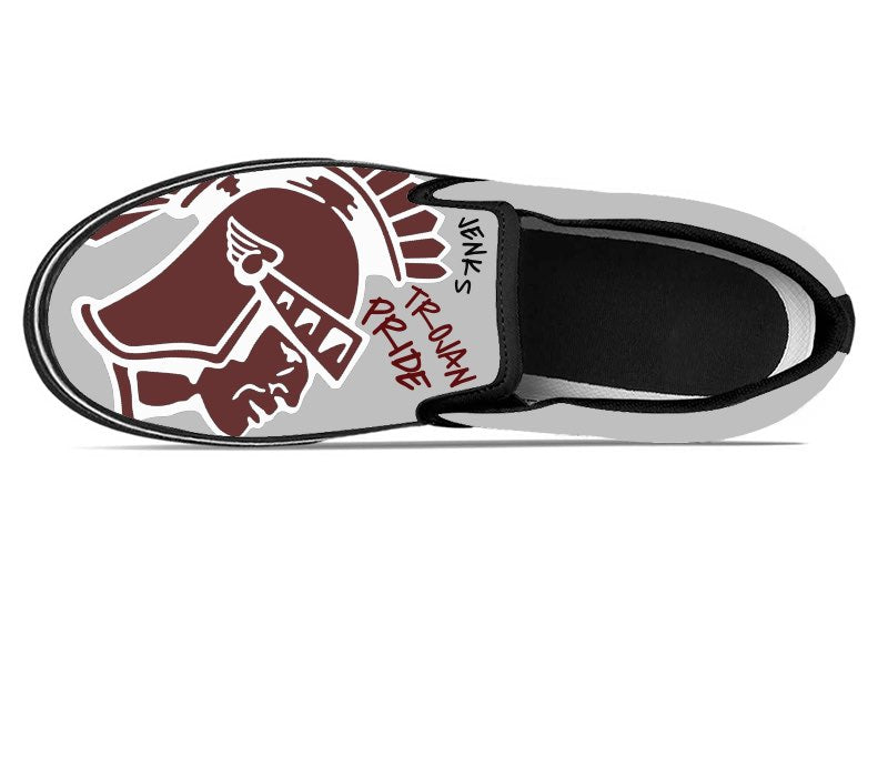 Design Your Own - Slip Ons Black