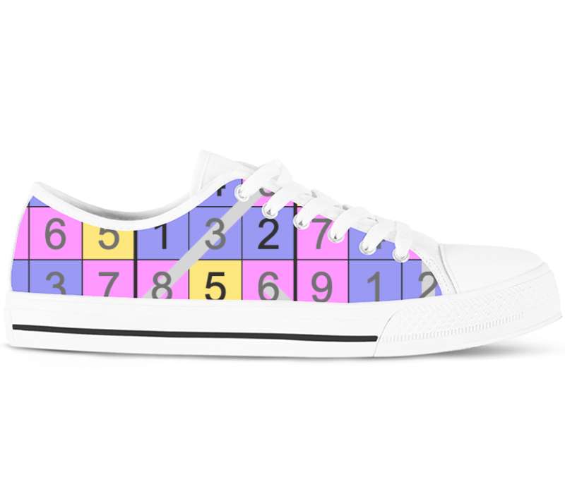 Design Your Own - White Low Tops