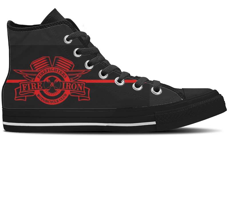 Design Your Own - Black High Tops
