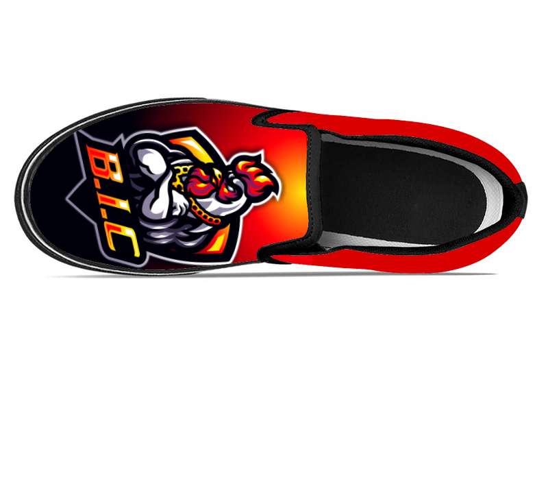 Design Your Own - Slip Ons Black