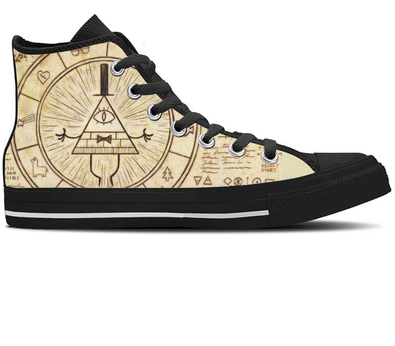 Design Your Own - Black High Tops