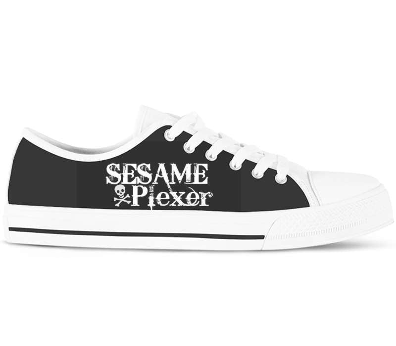 Design Your Own - White Low Tops
