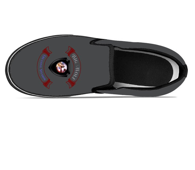 Design Your Own - Slip Ons Black