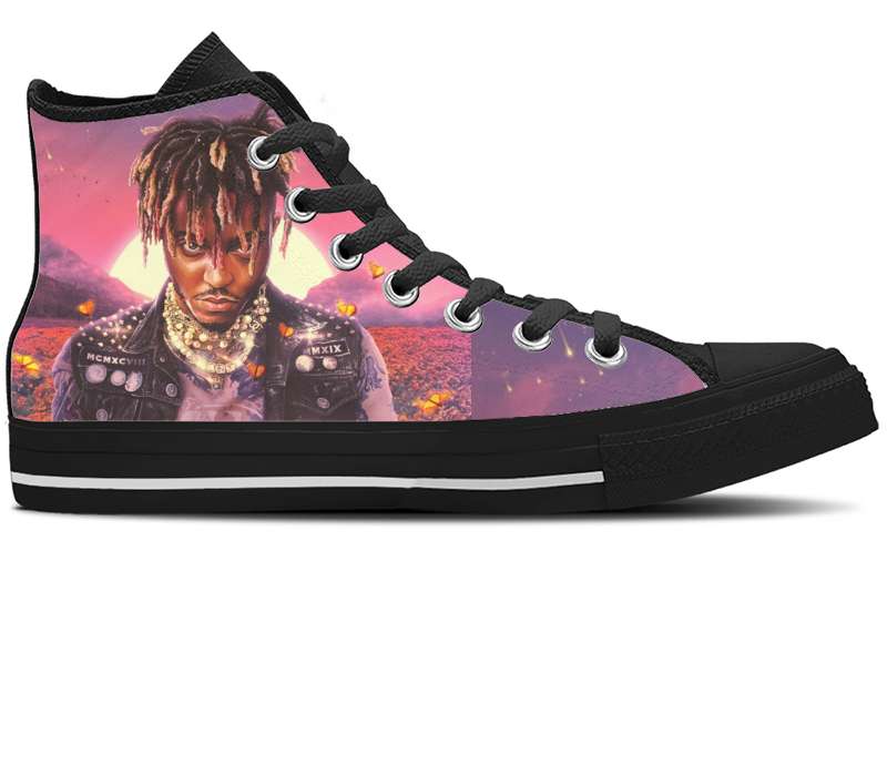 Design Your Own - Black High Tops