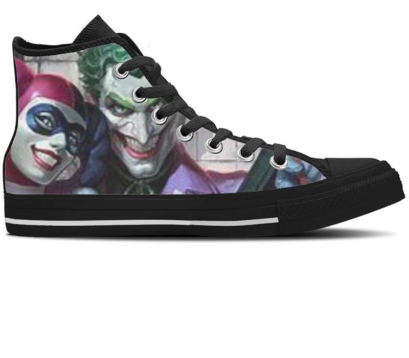 Design Your Own - Black High Tops