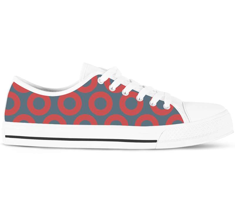 Design Your Own - White Low Tops