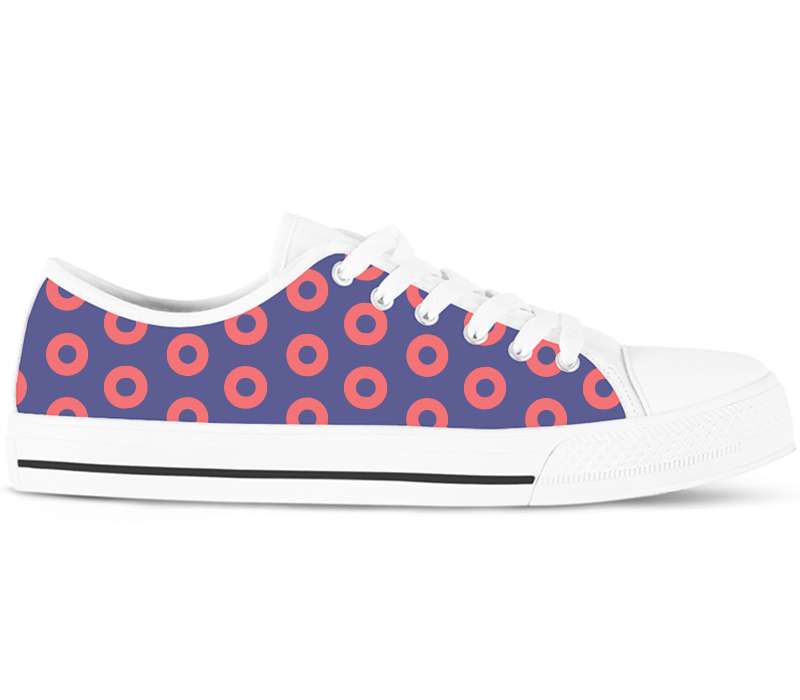 Design Your Own - White Low Tops