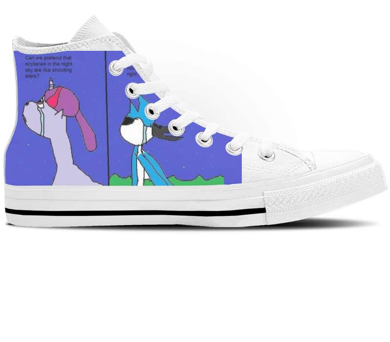 Design Your Own - White High Tops