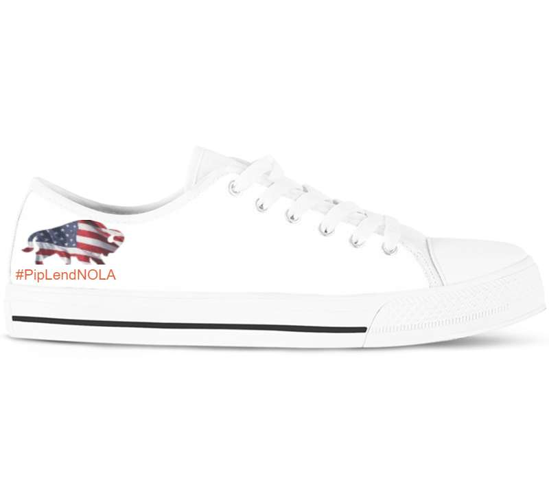 Design Your Own - White Low Tops