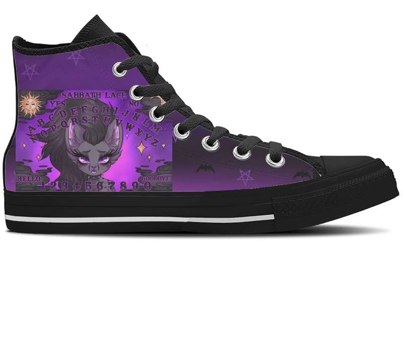 Design Your Own - Black High Tops