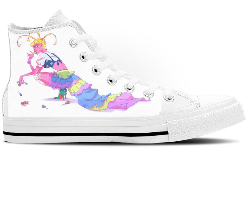 Design Your Own - White High Tops