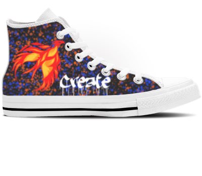 Design Your Own - White High Tops