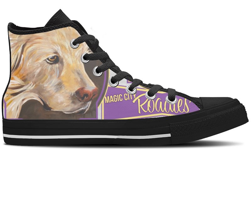 Design Your Own - Black High Tops