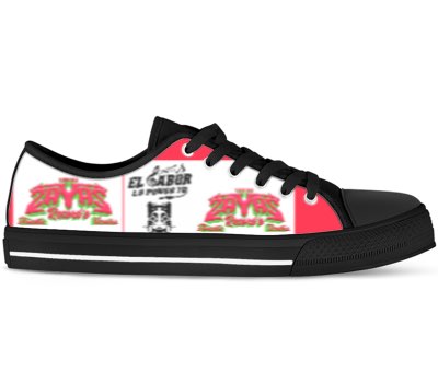 Design Your Own - Black Low Tops