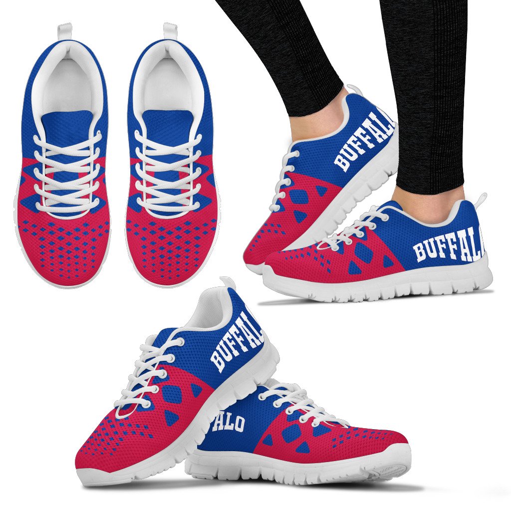 Buffalo Bills Colors - CustomKiks Shoes