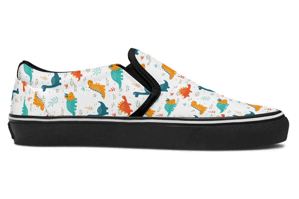 Dinosaur Slip Ons