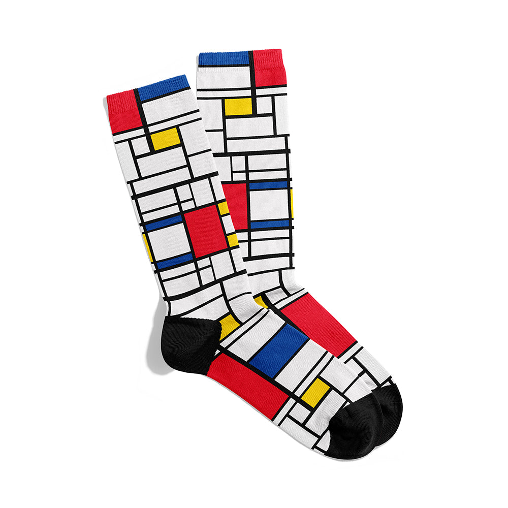 Mondrian Style Socks