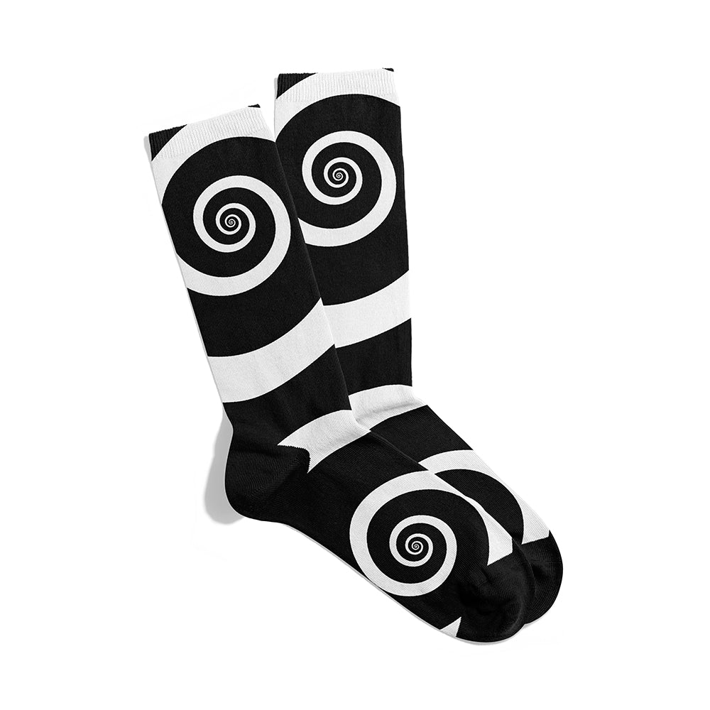 Dark Spiral Socks