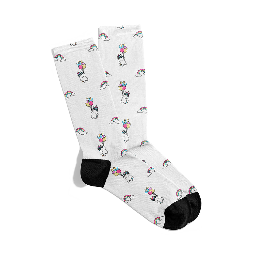 Unicorn Doodle Socks