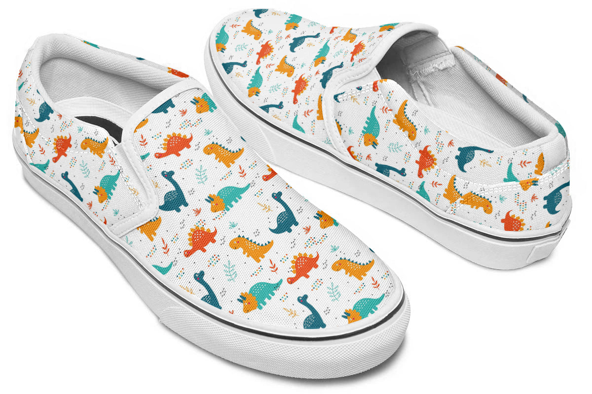 Dinosaur Slip Ons
