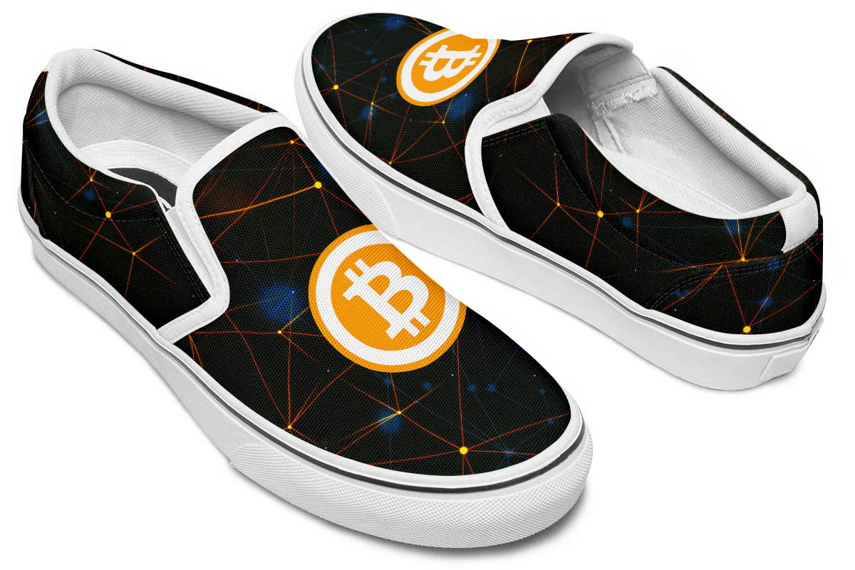Bitcoin Slip Ons