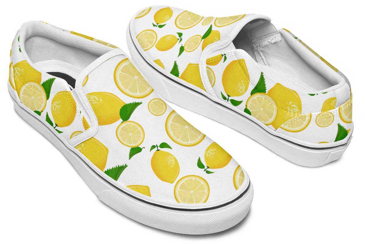 Lemon Slip Ons