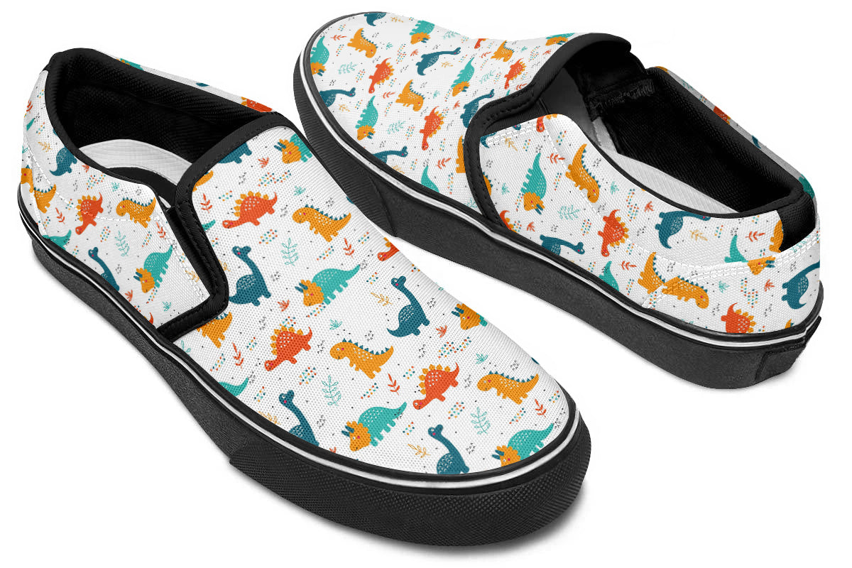 Dinosaur Slip Ons
