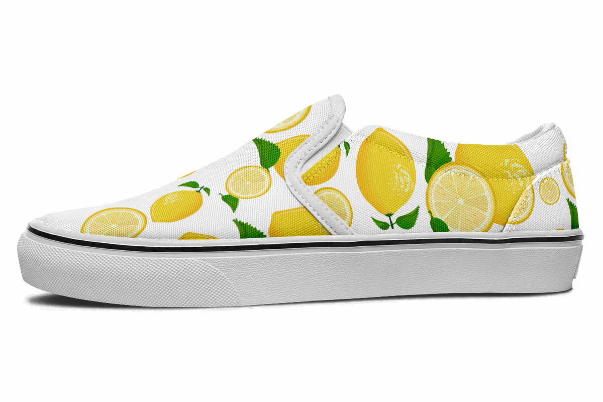 Lemon Slip Ons