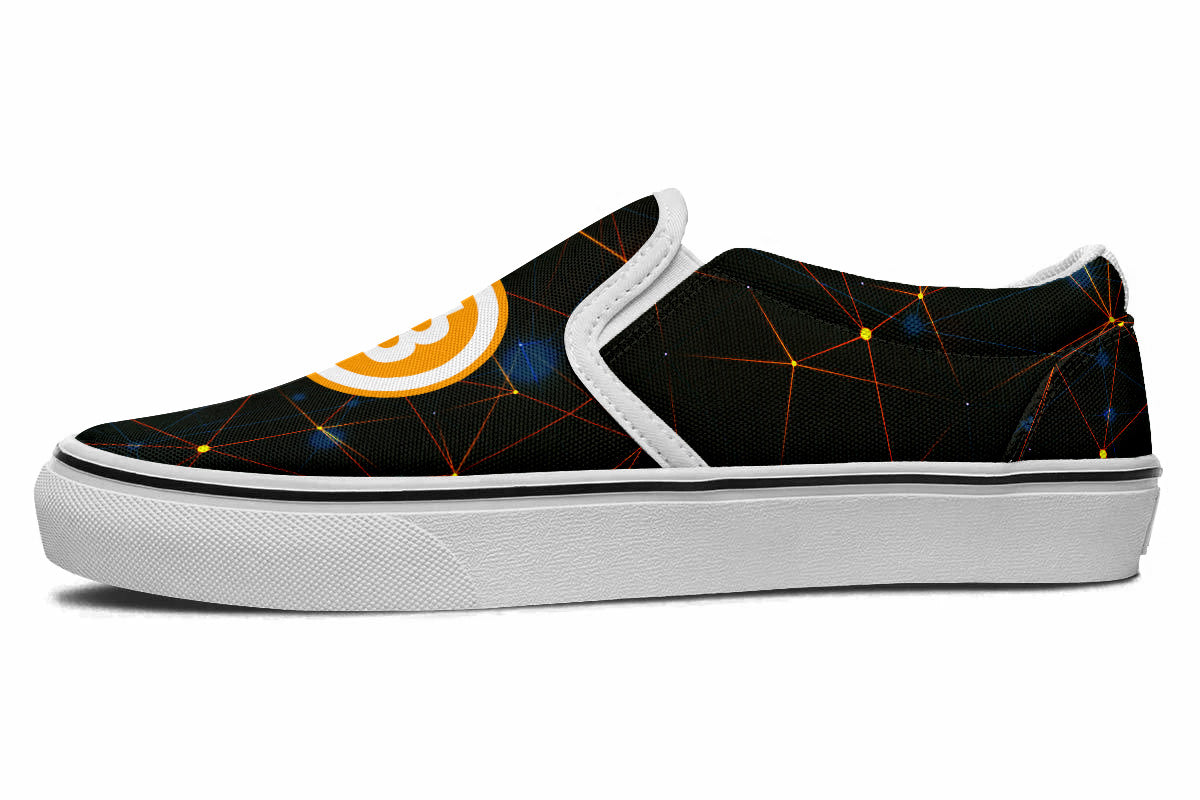 Bitcoin Slip Ons