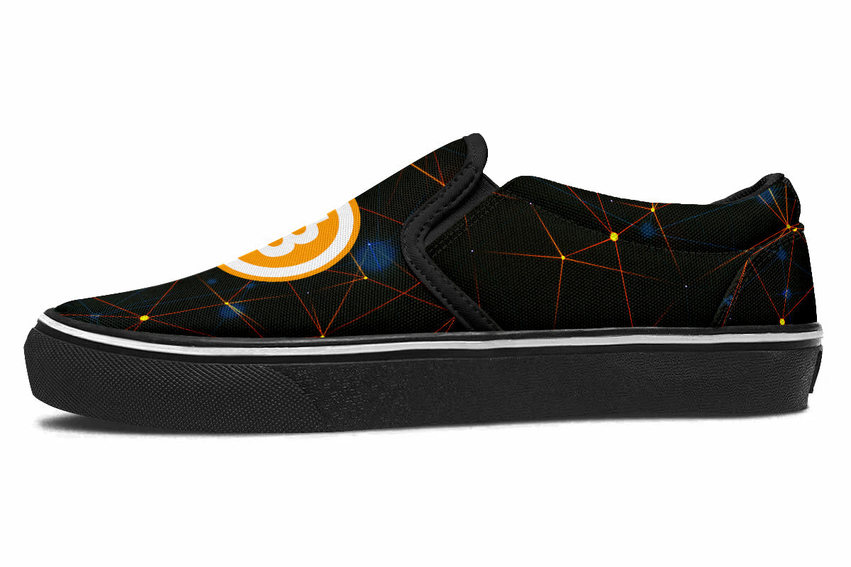 Bitcoin Slip Ons