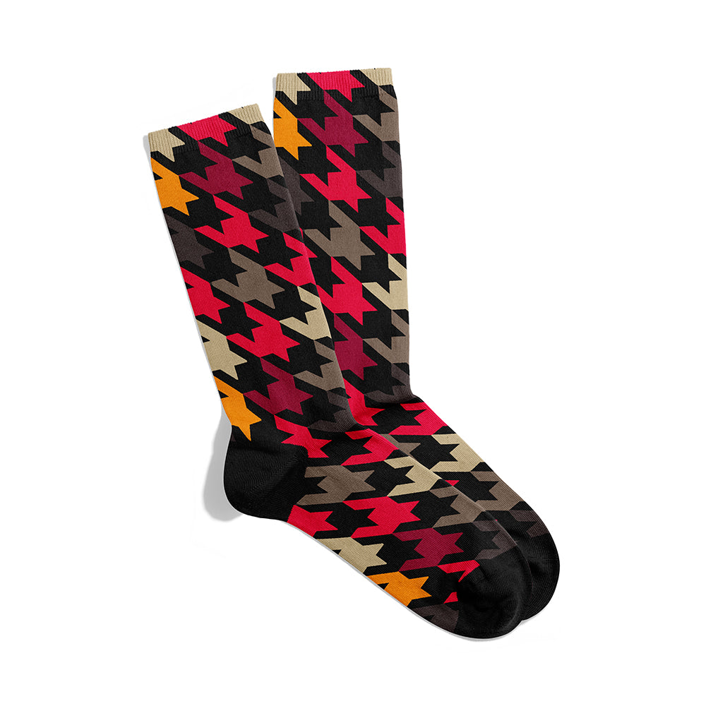 Houndstooth Socks
