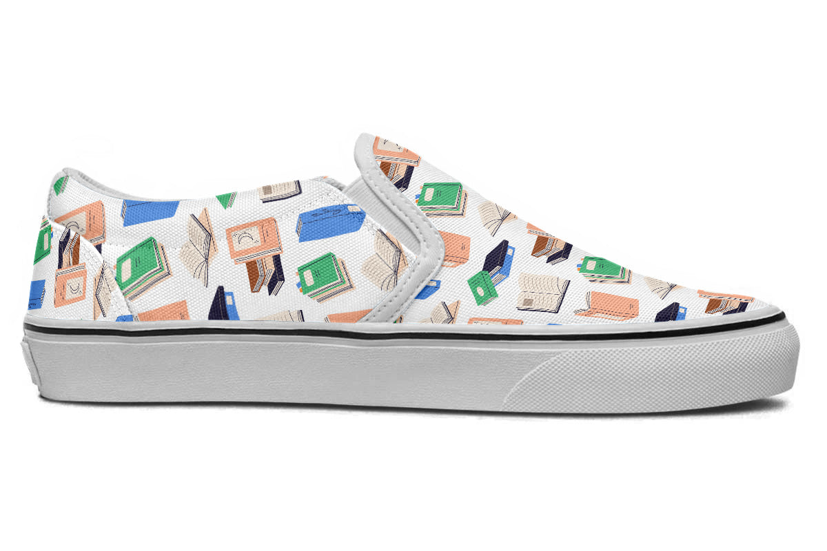 Books Slip Ons
