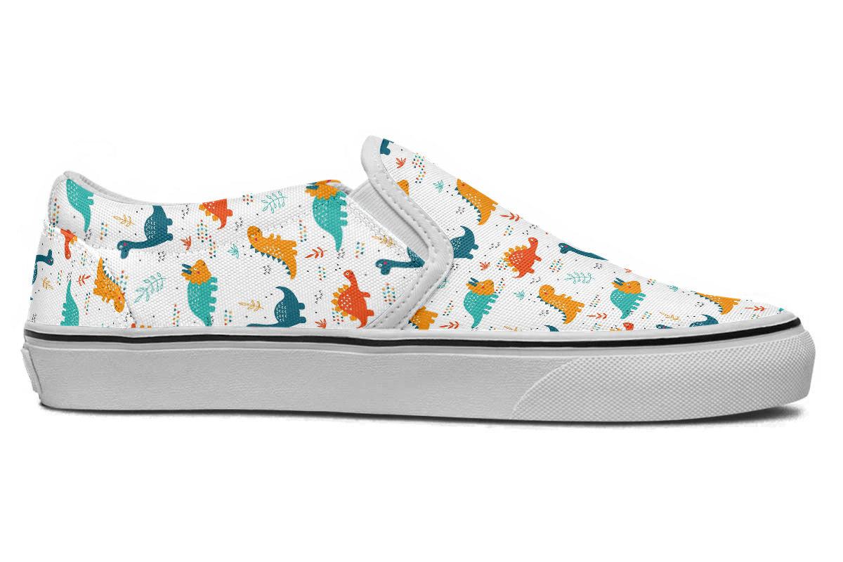 Dinosaur Slip Ons