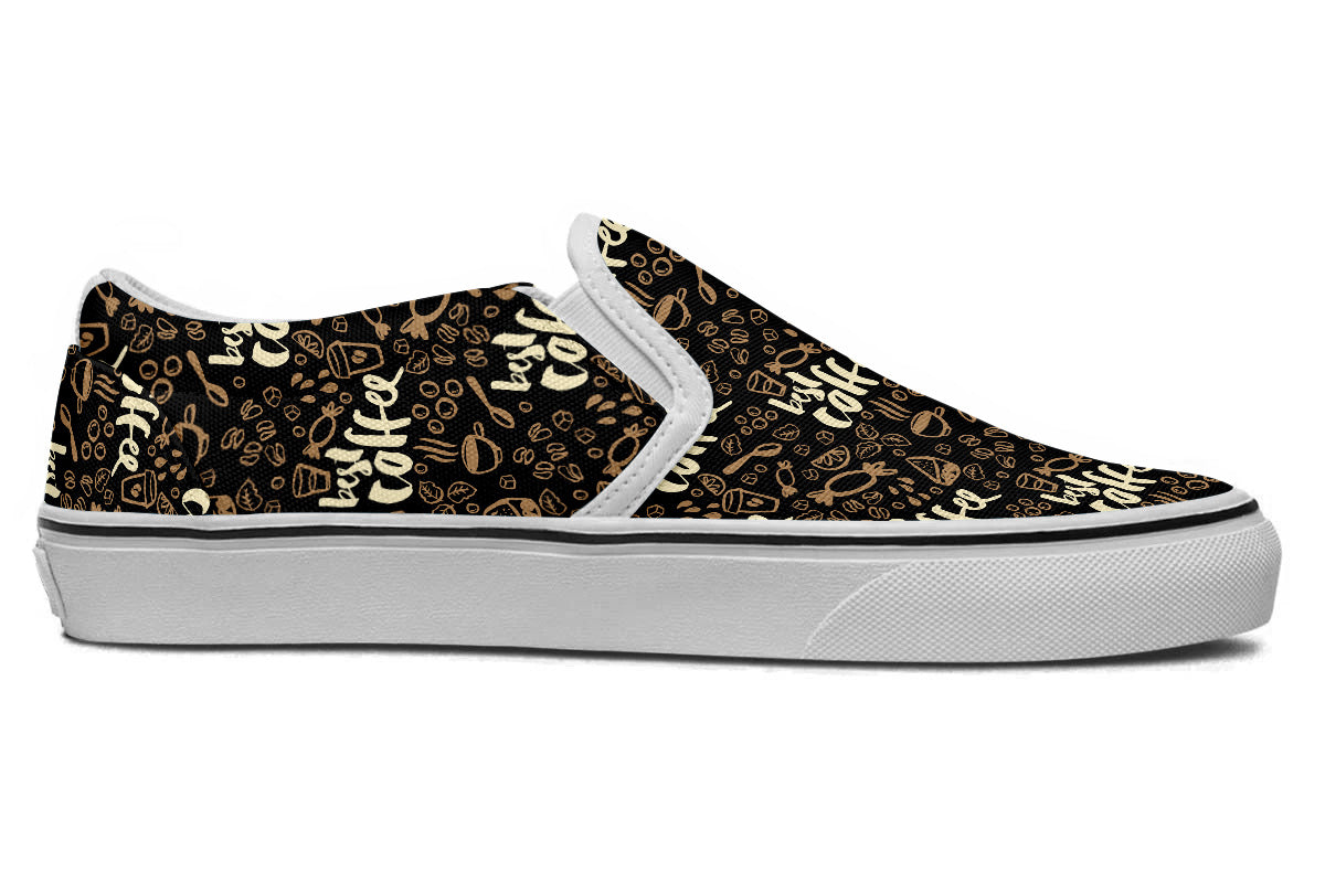 Coffee Slip Ons