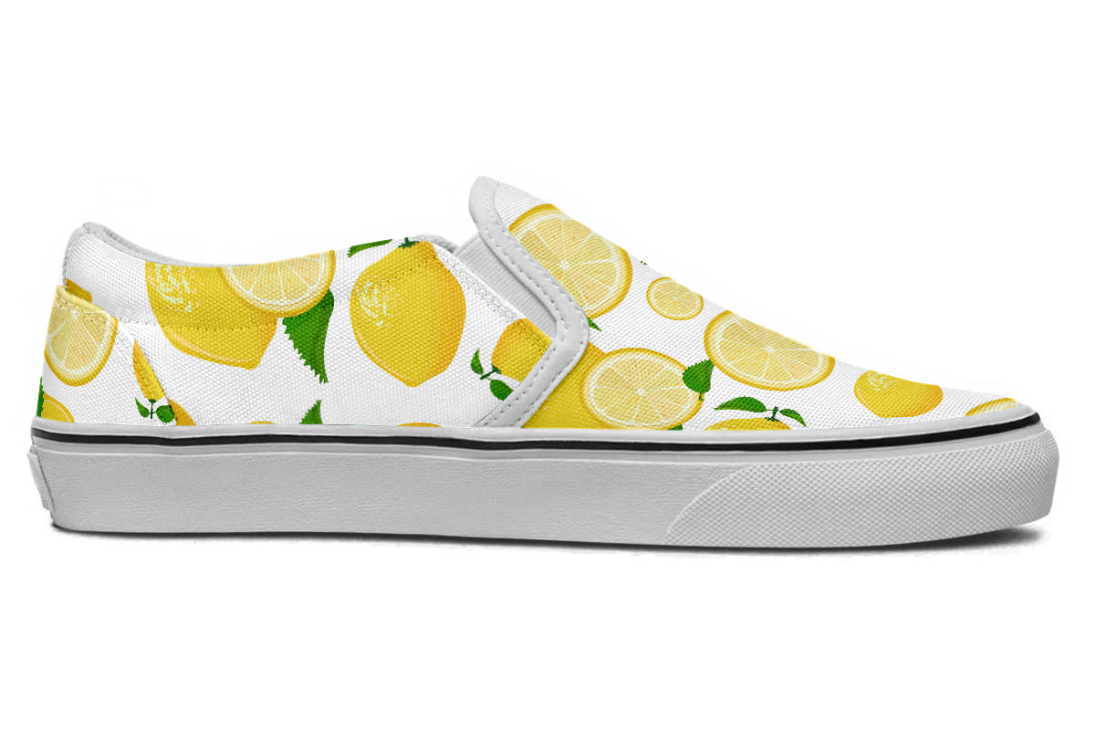 Lemon Slip Ons