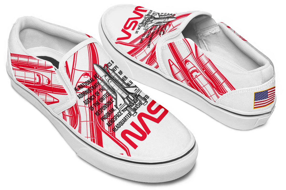 NASA 2 Slip Ons