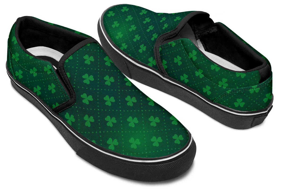 Saint Patrick Slip Ons