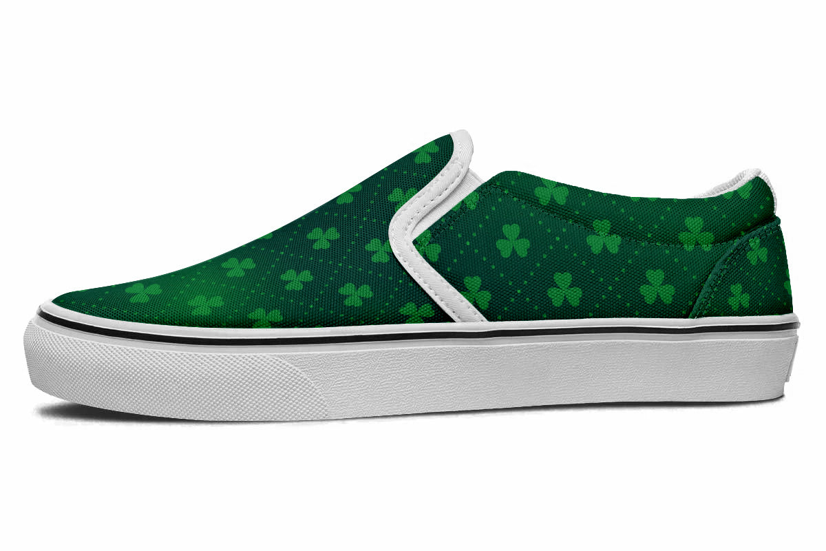 Saint Patrick Slip Ons