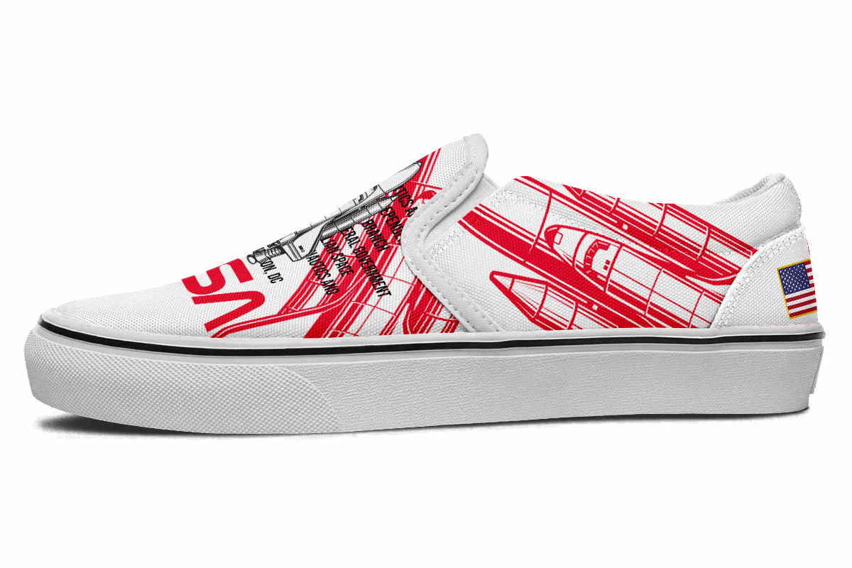 NASA 2 Slip Ons