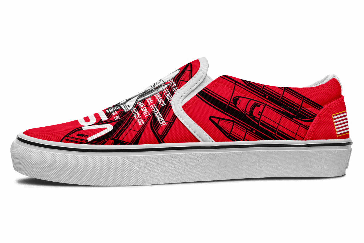 NASA 3 Slip Ons