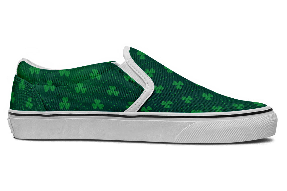 Saint Patrick Slip Ons