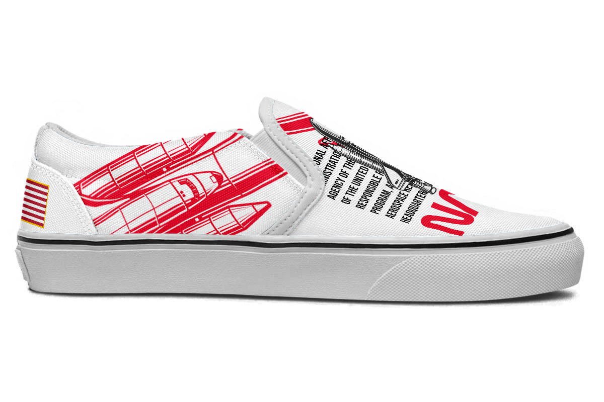 NASA 2 Slip Ons