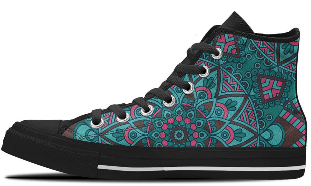 Aqua Rose - CustomKiks Shoes