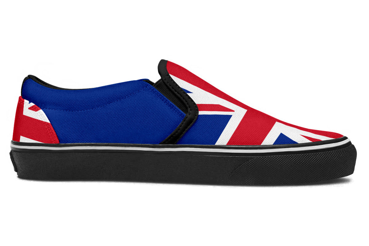 Union Jack Slip Ons