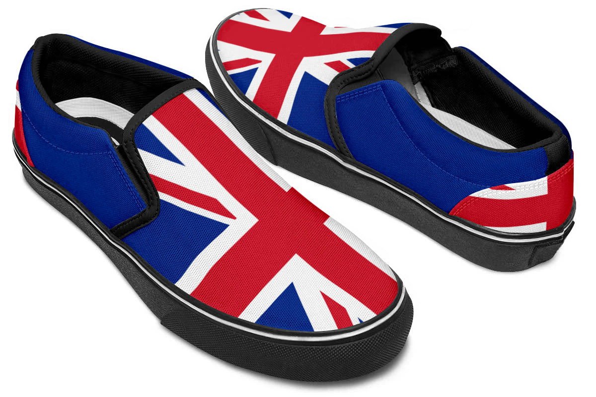 Union Jack Slip Ons