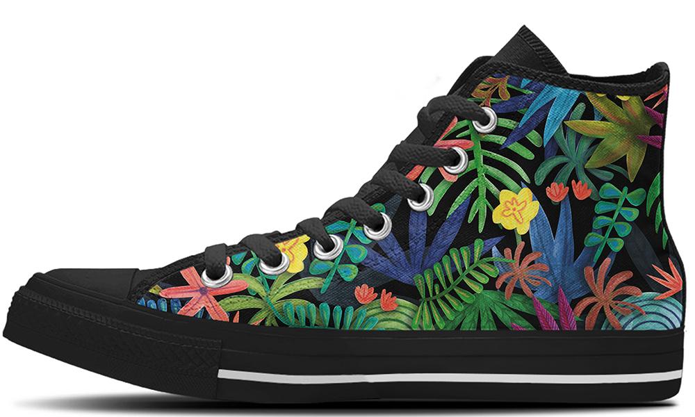 Tropical Foliage - CustomKiks Shoes